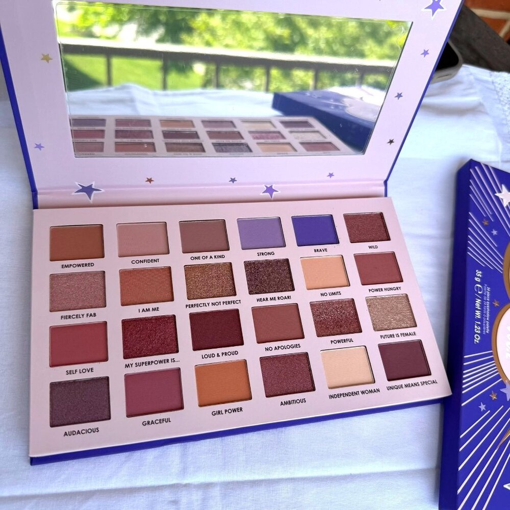 Ciate London 24 Color Eyeshadow Palette I Am A Woman Whats Your Super Power Vega